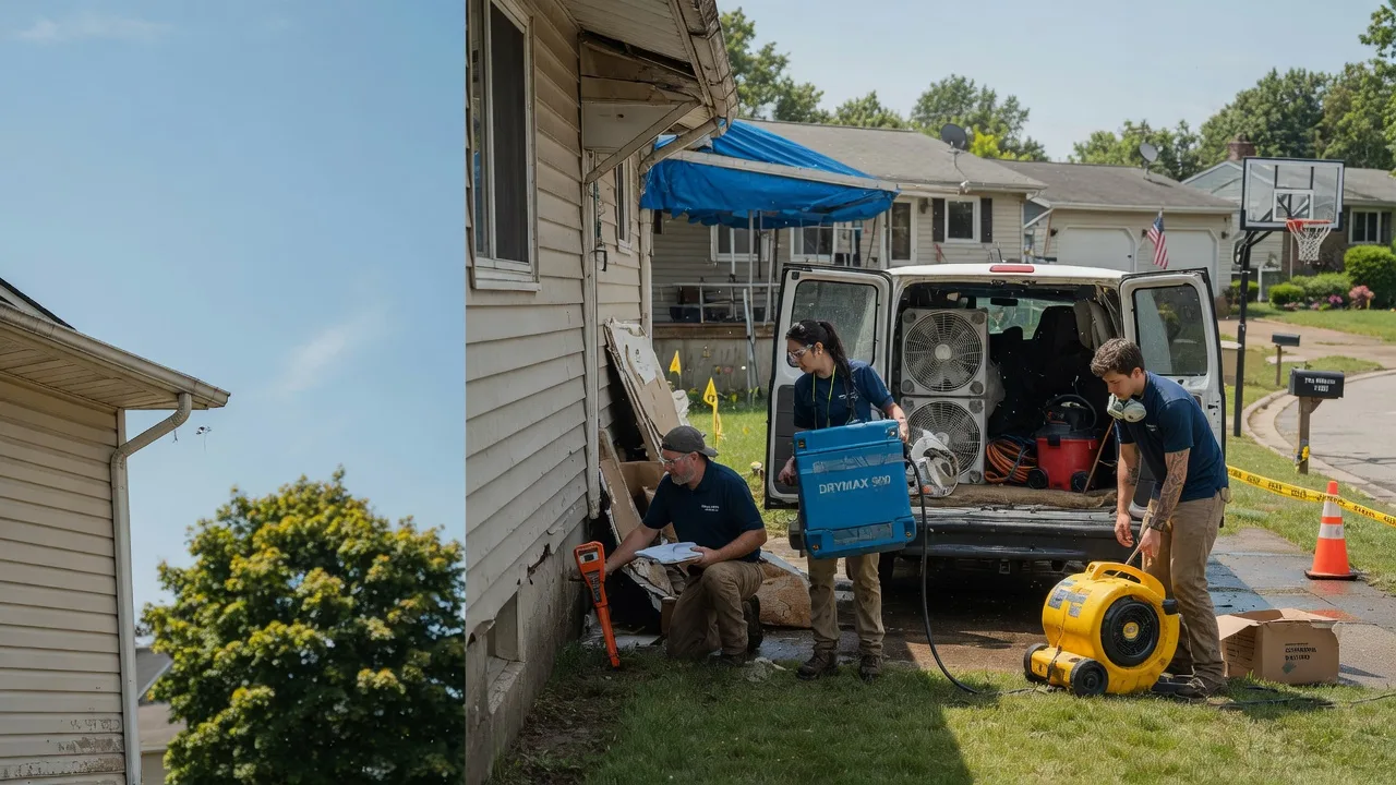Ceiling Leak Cleanup in Tippecanoe, IN near me