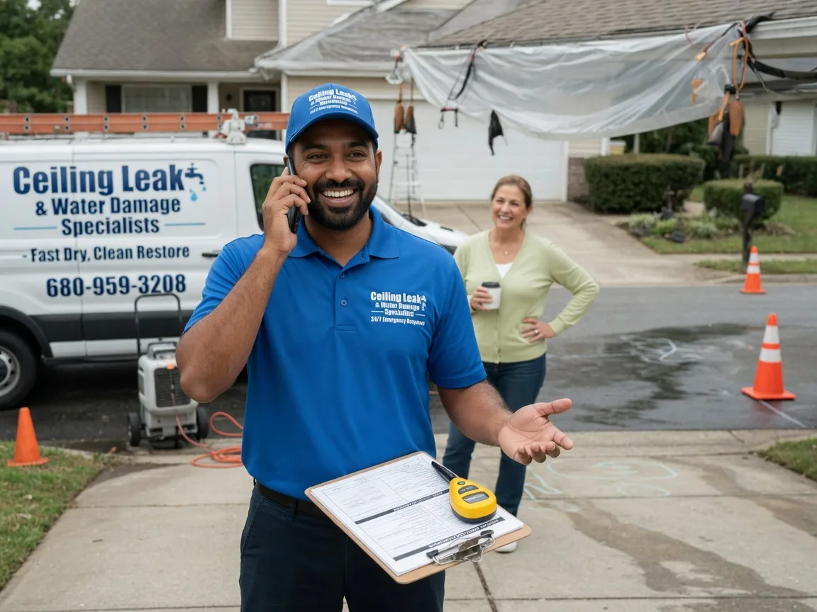 Ceiling Leak Cleanup Tippecanoe, IN FAQs